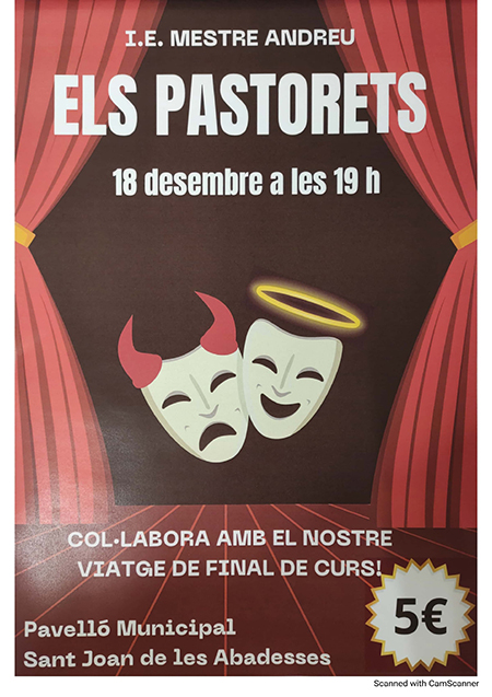 cartel
 l Pastorets IE agenda